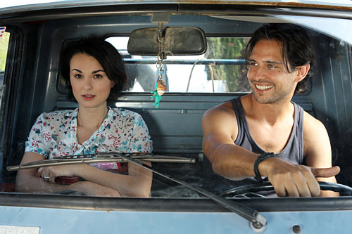 Miranda Leonhardt und Dennis Cubic in "EIN SOMMER IN... KROATIEN" - Regie: Holger Barthel, � Graf Film / Petro Domenigg