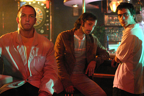 Michael Fuith, Michael Ostrowski und Christoph Theul in "Kotsch" - ein Film von Helmut Kpping