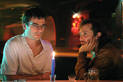 Christoph Theussl und Michael Ostrowsky in "Kotsch" - ein Film von Helmut Kpping