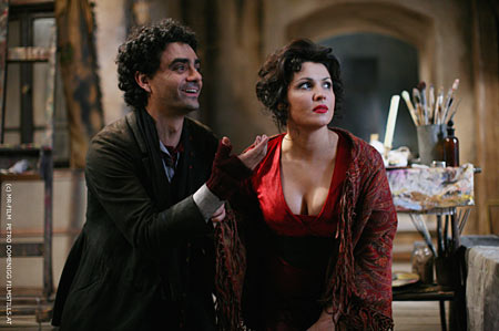 Rolando Villazón und Anna Netrebko in "LA BOHČME" - ein Film von Robert Dornhelm