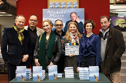 "MEINE TOCHTER, IHR FREUND UND ICH" - DREHSTART - Axel Milberg, Volker Tittel (Kamera), Andrea Sawatzki, Walter Weber (Regie),Ulrike Beimpold, Anna Rot, Dietrich Siegl