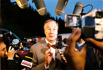 Karlheinz Hackl in "Todestunnel" - ein Film von Dominique Othenin-Girard